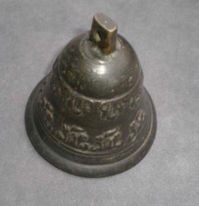 campanella antica in bronzo